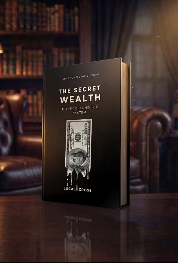 Paperback cover of The Secret Wealth by Lucas Cross